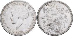 World Coins - Luxembourg, Charlotte, 10 Francs, 1929, Silver, , KM:39
