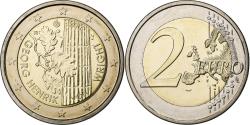 World Coins - Finland, 2 Euro, Georg Henrik von Wright, 2016, Vantaa, Bi-Metallic,