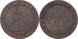 World Coins - Spain, Provisional Government, 5 Centimos, 1870, Copper, , KM:662