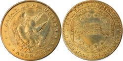 World Coins - France, Token, Touristic token, Peaugres - Safari n°3 - Rhinocéros, Arts &