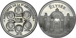 World Coins - France, Medal, Présidents de la Vème République, Elysée, Politics, 2012
