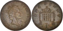 World Coins - Coin, Great Britain, Elizabeth II, Penny, 1986, British Royal Mint,