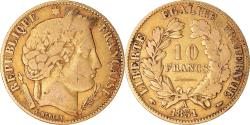 World Coins - Coin, France, Cérès, 10 Francs, 1851, Paris, , Gold, KM:770