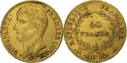 World Coins - France, 40 Francs, Napoléon I, An 12 (1804), Paris, Gold, , KM:652