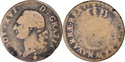 World Coins - Coin, France, Louis XVI, Sol, 17[??], Metz, , Copper, Gadoury:350