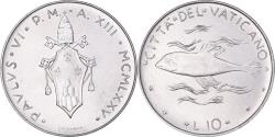 World Coins - Coin, VATICAN CITY, Paul VI, 10 Lire, 1975, , Aluminum, KM:119