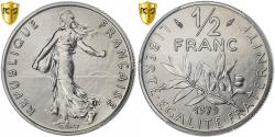 World Coins - France, 1/2 Franc, Semeuse, 1979, Paris, Nickel, PCGS, , Gadoury:429
