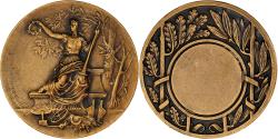 World Coins - France, Medal, Femme à la Trompette, Bronze, Mattei,