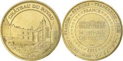 World Coins - France, Token, Tourist Token, 37/ Château du Rivau, 2015, Monnaie de Paris