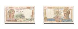World Coins - Banknote, France, 50 Francs, 50 F 1934-1940 ''Cérès'', 1935, 1935-04-04
