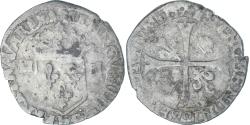 World Coins - Coin, France, Henri IV, Douzain aux deux H, 1595, La Rochelle, 2nd type
