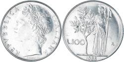 World Coins - Coin, Italy, 100 Lire, 1988