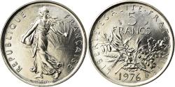World Coins - Coin, France, Semeuse, 5 Francs, 1976, Paris, , Nickel Clad
