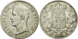 World Coins - Coin, France, Charles X, 5 Francs, 1830, Lyon, , Silver, KM:728.4