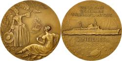 World Coins - France, Medal, Compagnie Générale Transatlantique, Antilles, Bronze