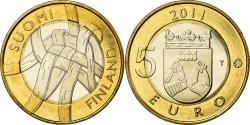 World Coins - Finland, 5 Euro, 2011, , Bi-Metallic, KM:159