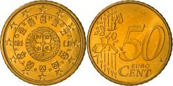 World Coins - Portugal, 50 Euro Cent, 2003, Lisbon, , Brass, KM:745