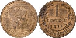 World Coins - France, Centime, Dupuis, 1911, Paris, Bronze, , KM:840