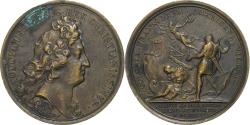 World Coins - France, Medal, Louis XIV, Défaite des Hollandais à la Martinique, n.d. (1674)
