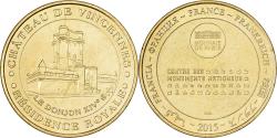 World Coins - France, Token, Vincennes - Chateau, 2015, Copper-nickel Aluminium, MDP