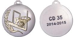 World Coins - France, Medal, Sport, Basket-Ball, 2015, Métal,