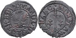 World Coins - Duchy of Lorraine, Charles III, Denarius, 1582-1608, Nancy, Billon,