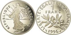 World Coins - Coin, France, Semeuse, Franc, 1996, Paris, Proof, , Nickel, KM:925.2