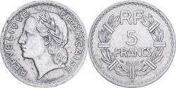 World Coins - Coin, France, Lavrillier, 5 Francs, 1945, Beaumont - Le Roger,