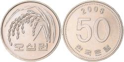 World Coins - Coin, Korea, 50 Won, 2006