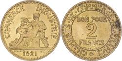 World Coins - Coin, France, Chambre de commerce, 2 Francs, 1921, Paris,