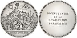 World Coins - France, Medal, Révolution Française, L'Etre Suprême, History, Mauviel