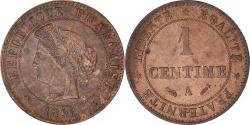 World Coins - Coin, France, Cérès, Centime, 1896, Paris, , Bronze, KM:826.1