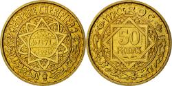 World Coins - Coin, Morocco, 50 Francs, AH 1371/1952, Paris, ESSAI,