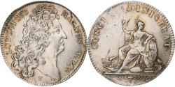 World Coins - France, Token, Louis XIV, Cuncta Ministrat, ca. 1712, Silver,