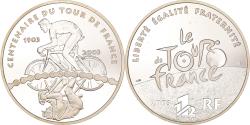 World Coins - France, 1-1/2 Euro, Tour de France - 100 ans de Tour, 2003, Paris, Proof