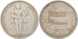 World Coins - Coin, FRENCH OCEANIA, 5 Francs, 1952, Paris, , Aluminum, KM:4