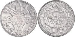 World Coins - Coin, VATICAN CITY, Paul VI, 50 Lire, 1975, , Stainless Steel, KM:129