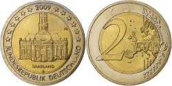 World Coins - Germany, 2 Euro, Saarland, 2009, Berlin, Bi-Metallic,