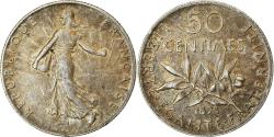 World Coins - Coin, France, Semeuse, 50 Centimes, 1898, Paris, , Silver, KM:854
