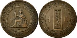 World Coins - Coin, French Indochina, Cent, 1887, , Bronze, KM:1, Lecompte:39