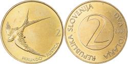 World Coins - Coin, Slovenia, 2 Tolarja, 2004