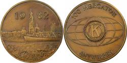 World Coins - Belgium, Token, 100 Mercator - Antwerpen, 1982, Bronze,