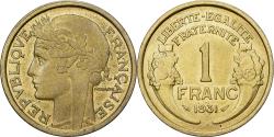 World Coins - France, 1 Franc, Morlon, 1931, Paris, Cupro-Aluminium, , Gadoury:470