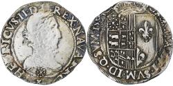 World Coins - France, Henri III (Henri II de Béarn), Franc, 1584, Saint-Palais,