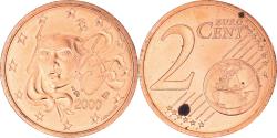 World Coins - France, 2 Euro Cent, 2000, Paris, BU, , Copper Plated Steel, KM:1283