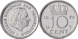 World Coins - Netherlands, Juliana, 10 Cents, 1978, Nickel, , KM:182
