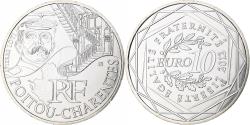World Coins - France, 10 Euro, Poitou-Charentes, 2012, Paris, , Silver, Gadoury:EU514