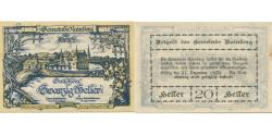 World Coins - Banknote, Austria, Rainberg, 20 Heller, château 1, 1920, UNC(63) Mehl:FS 815a