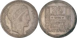 World Coins - Coin, France, Turin, 20 Francs, 1945, Paris, ESSAI, , Copper-nickel