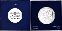 World Coins - France, 100 Euro, Hercule, Proof, 2011, Monnaie de Paris, Silver,